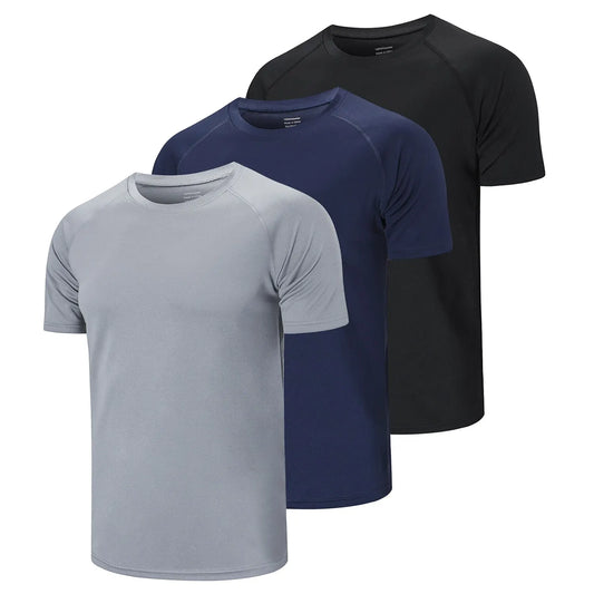 Oxygen Men Sport Fitness T-Shirt 3 pcs